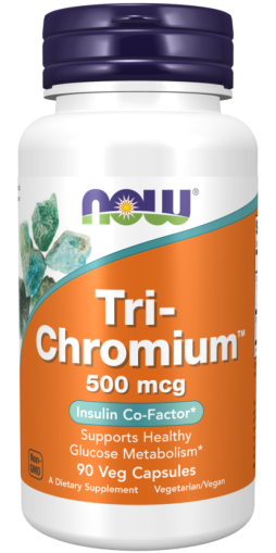Now Foods NOW Tri Chromium 500 мкг + Cinnamon 90 Vcaps