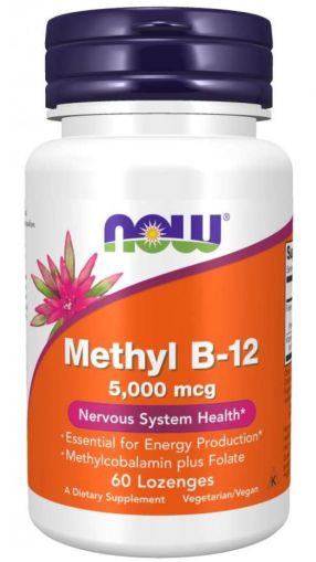 Now Foods NOW Methyl B 12 5000 кг 60 Дражета