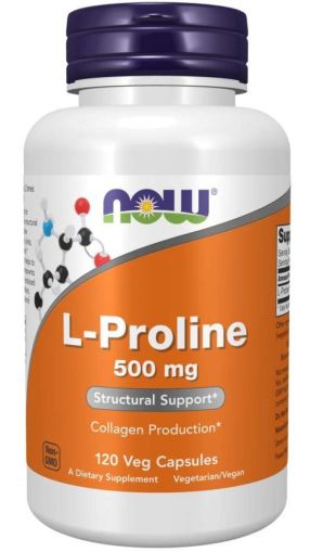 Now Foods NOW Proline 500 мг 120 Капсули
