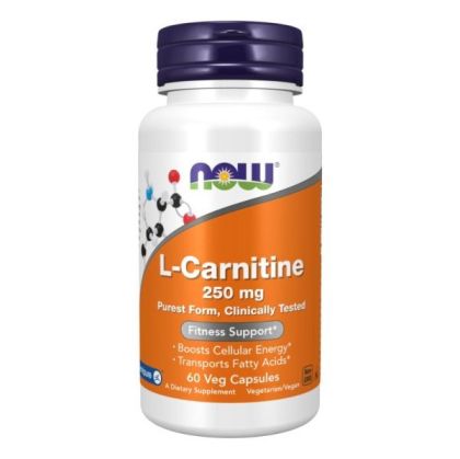 Now Foods NOW L Carnitine 250 мг 60 Vcaps