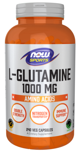 Now Foods NOW Sports L Glutamine 1000 мг 240 Capsules