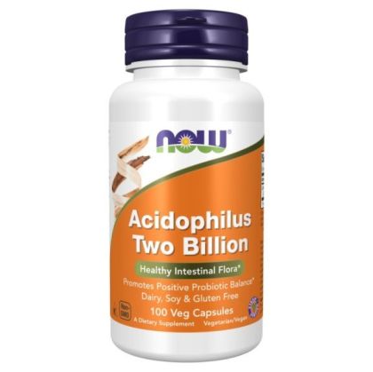 Now Foods NOW Acidophilus 2 Billion 100 Vcaps