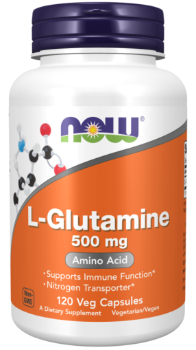 Now Foods NOW Sports L Glutamine 500 мг 120 Capsules
