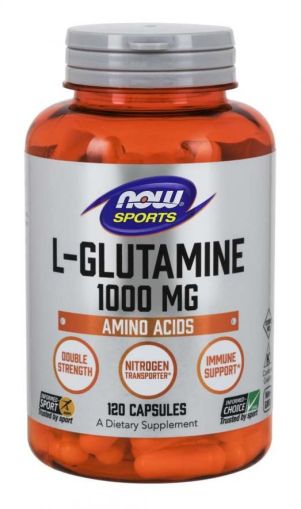 Now Foods NOW Sports L Glutamine 1000 мг 120 Capsules