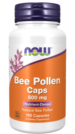 Now Foods NOW Bee Pollen 500 мг 100 Капсули