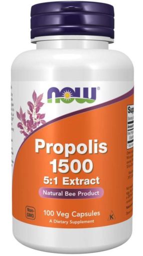 Now Foods NOW Propolis 1500 300 мг 100 Капсули
