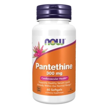 Now Foods NOW Pantethine 300 мг 60 Дражета