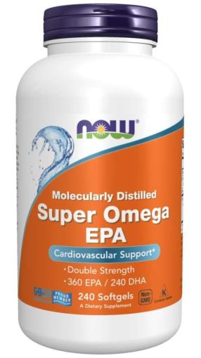 Now Foods NOW Super Omega EPA 240 Дражета
