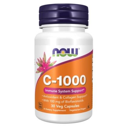 Now Foods NOW Витамин C 1000 30 Капсули