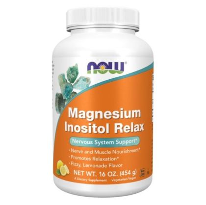 Now Foods NOW Magnesium Inositol Relax Powder 454 г
