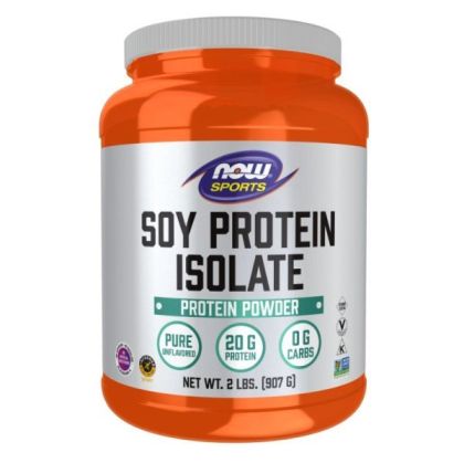 Now Foods NOW Sports Soy Protein Isolate Unflavored 907 г