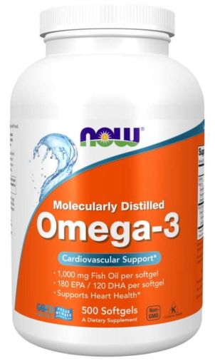 Now Foods NOW Omega 3 1000 мг 500 Дражета