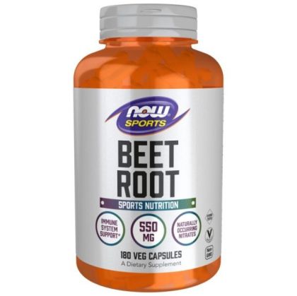 Now Foods NOW Beet Root 550 мг 180 Веган Капсули