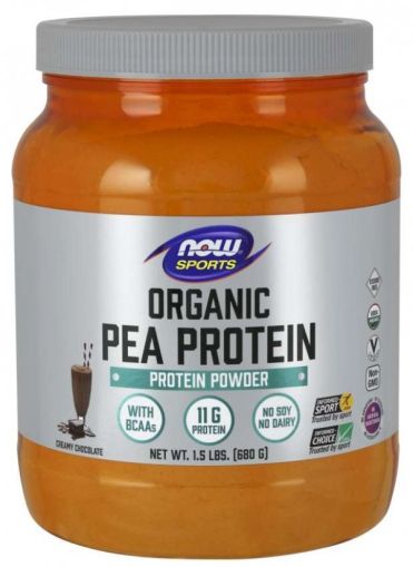Now Foods NOW Sports Organic Pea Protein 1,5 Lbs