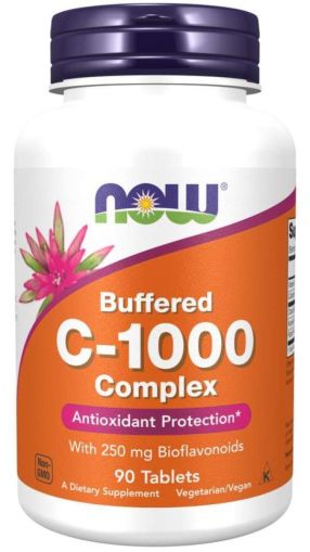 Now Foods NOW Vitamin C 1000 Complex 90 Таблетки