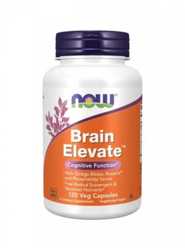Now Foods NOW Brain Elevate 120 Капсули