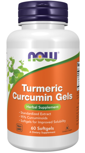 Now Foods NOW Curcumin (turmeric) 60 Softgels