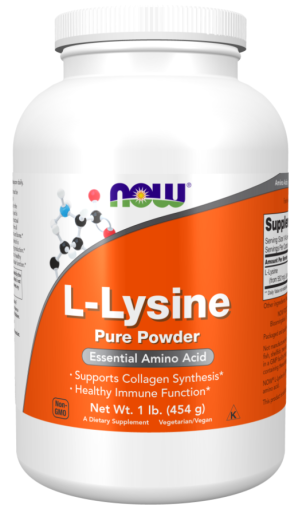 Now Foods NOW L Lysine Powder 454 г