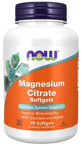Now Foods NOW Magnesium Citrate 134 мг 90 Дражета