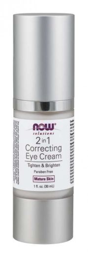 Now Foods NOW Коригиращ Крем За Очи 2 IN 1 Correcting EYE Cream 28 мл
