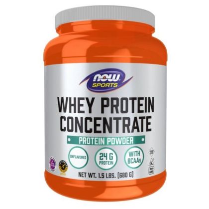 Now Foods NOW Sports Whey Protein Concentrate Unflavored 680 г