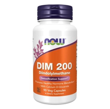 Now Foods NOW DIM 200 With Calcium Glucarate 90 Veg Caps