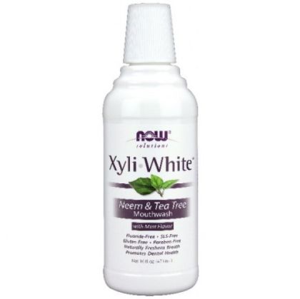 Now Foods NOW Xyliwhite Neem & Tea Tree Вода За Уста