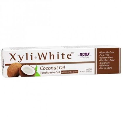 Now Foods NOW Xyliwhite Coconut Паста За Зъби