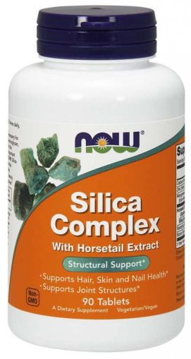 Now Foods NOW Silica Complex 500 мг 90 Таблетки