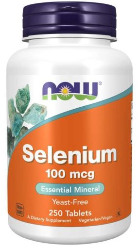 Now Foods NOW Selenium 100 кг 250 Таблетки