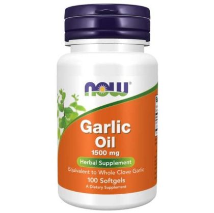 Now Foods NOW Garlic Oil 1500 мг 100 Дражета