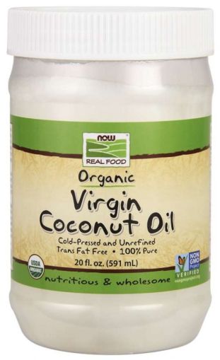 Now Foods NOW Virgin Coconut Oil (organic) 570 г