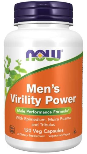 Now Foods NOW Mens Virility Power 120 Капсули