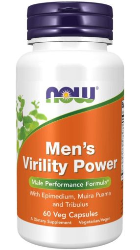 Now Foods NOW Mens Virility Power 60 Капсули