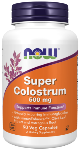 Now Foods NOW Super Colostrum 500 мг 90 Капсули