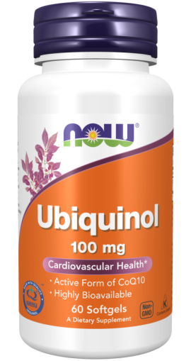 Now Foods NOW Ubiquinol 100 мг 60 Дражета
