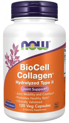 Now Foods NOW Biocell Collagen 120 Веган Капсули