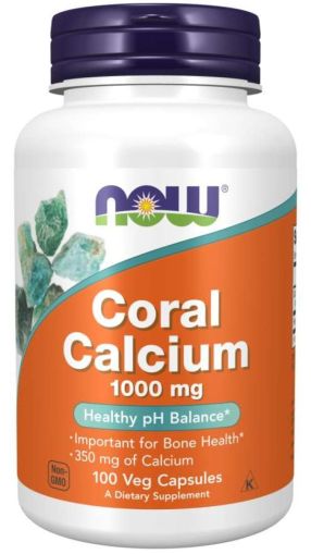 Now Foods NOW Coral Calcium 1000 мг 100 Капсули