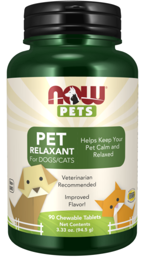 Now Foods Now Pets Pet Relaxant 90 Chewable Tablets