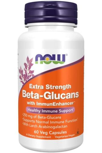 Now Foods NOW Beta 1.3/1.6 Glucan 60 Капсули