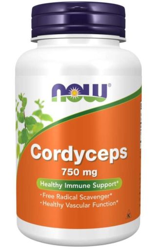 Now Foods NOW Cordyceps 750 мг 90 Капсули