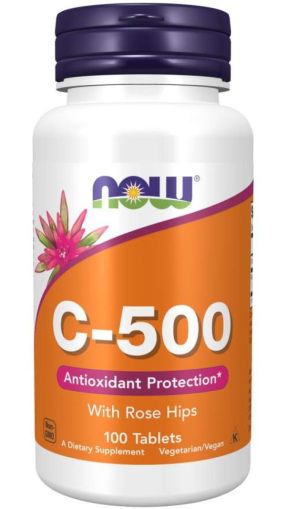 Now Foods NOW Витамин C 500 100 Таблетки