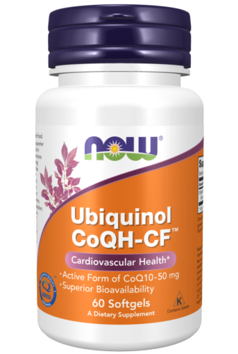 Now Foods NOW Ubiquinol Coqh CF 60 Дражета