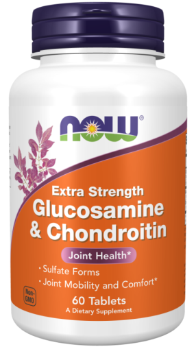 Now Foods NOW Glucosamine & Chondroitin 750/600 мг 60 Таблетки