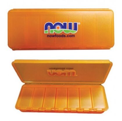Now Foods NOW 7 Day Pill Case Кутия За Витамини Със 7 Отделения