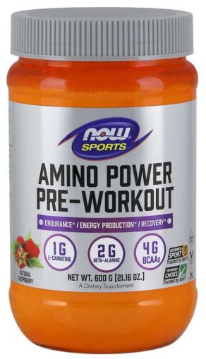 Now Foods NOW Sports Amino Power Pre Workout 600 г