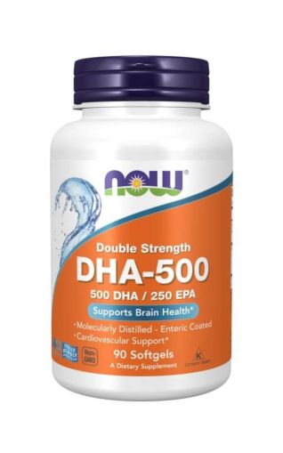 Now Foods NOW DHA 500 мг 90 Дражета