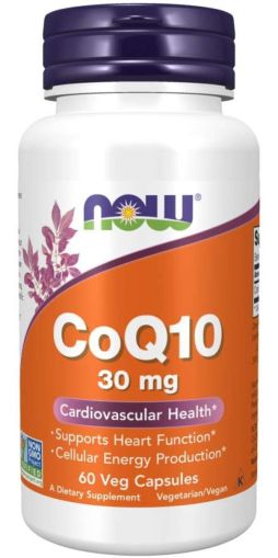 Now Foods NOW Coq10 30 мг 60 Капсули