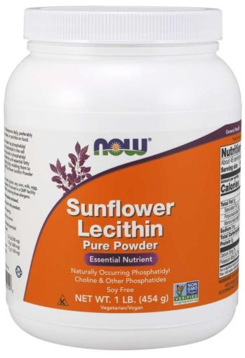 Now Foods NOW Sunflower Lecithin 454 Grams