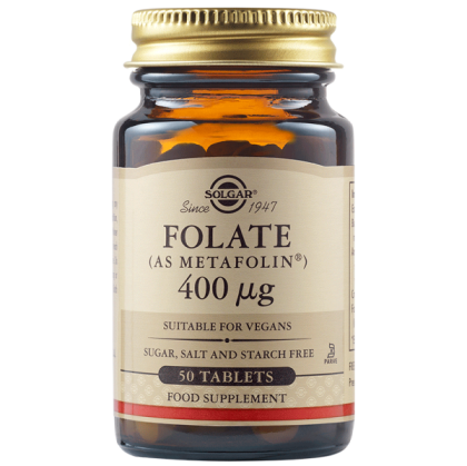 Solgar Folate 400 мкг 50 Таблетки